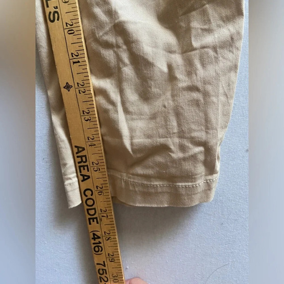 TWIK par Simons organic cotton beige lightweight  trouser pants Sz S - Picture 7 of 10